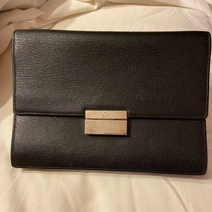 Gucci Black Leather Clutch